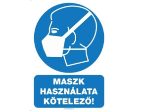 Maszk használata kötelező